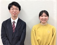 佐藤美智花さんと萩原先生