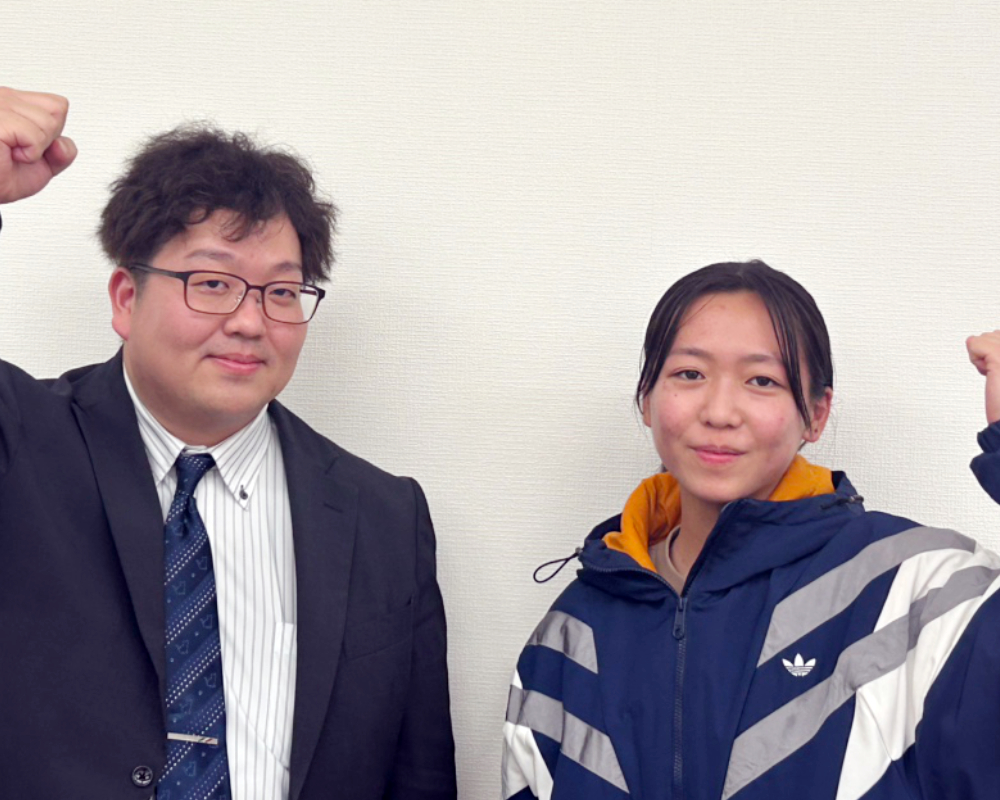 谷口　千恵さん、宮武先生