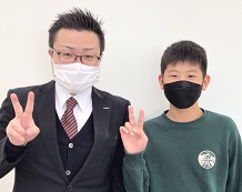 児玉君と中川教室長