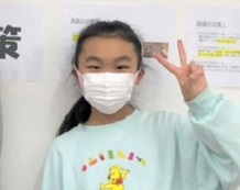 合格を勝ち取りあふれる笑顔!