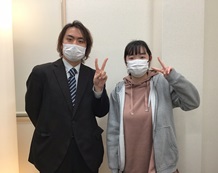 喜びは教師とともに（長倉凛さん）