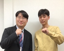 小早川先生、池田くん