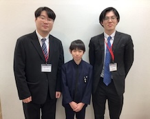 小早川先生、宮本くん、髙橋先生