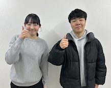 古川先生と髙橋遼和くん