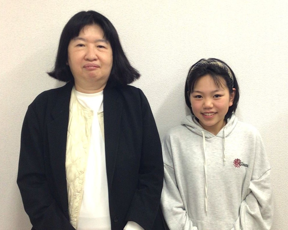 D.Sさんと講師の越田先生